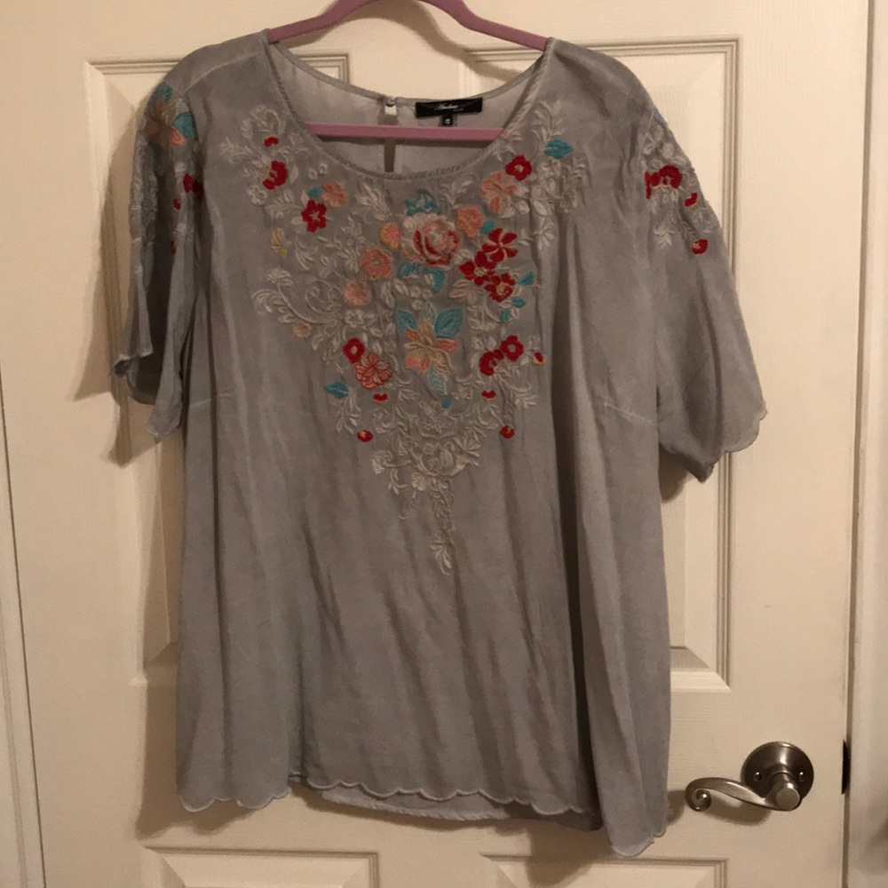 Embroidered Top